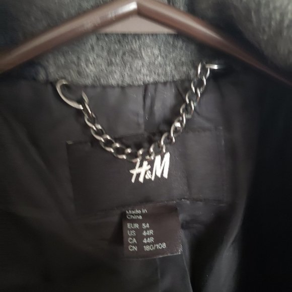 Mens pea coat size 44 R (approx mens medium) - Picture 2 of 2